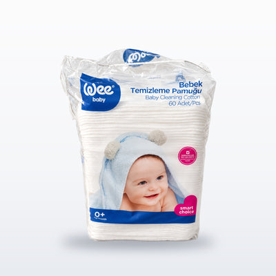 Wee Baby Bebek Temizleme Pamuğu 60'lı